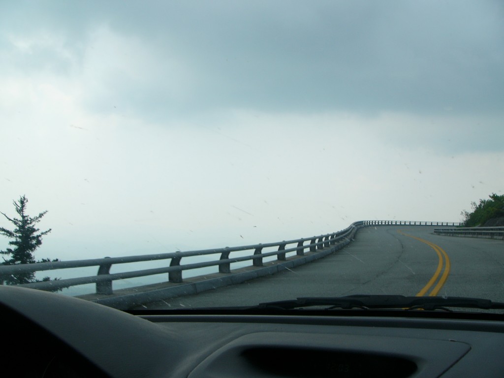 The Linn Cove Viaduct on the Blue Ridge Parkway