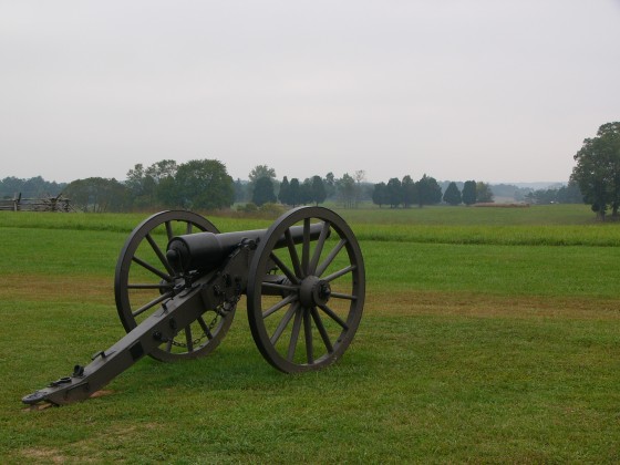 Cannon at Manassas